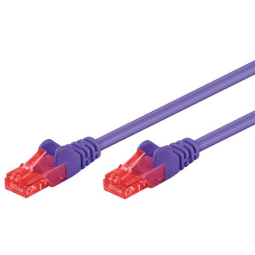 Cavo di rete Patch CCA Cat. 6 Viola UTP 1,5 m