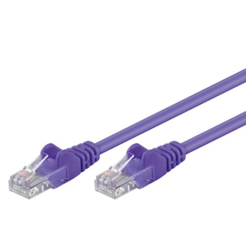 Cavo di rete Patch in CCA Cat.5E Viola U/UTP 5m