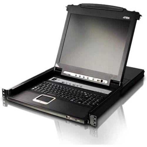 Switch KVM LCD a Binario Singolo PS2-USB VGA a 16 porte 19'', CL5716N