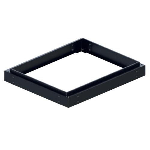 Zoccolo 800 x 800 mm per Armadi Rack Nero