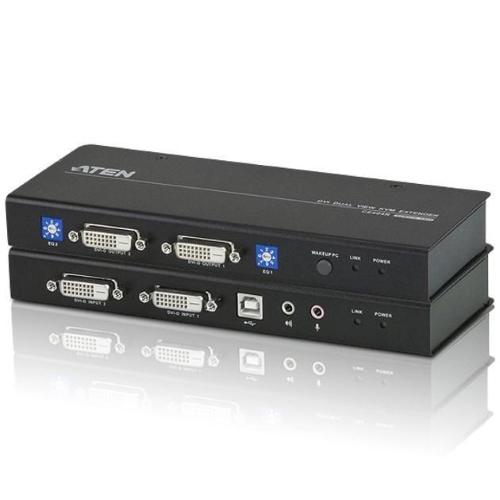 KVM Extender / Splitter USB Basato su DVI Cat. 5E CE604