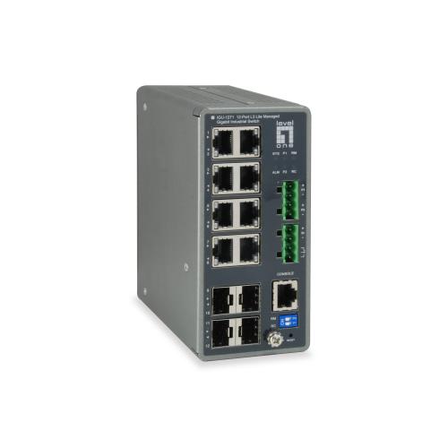 SWITCH INDUSTRIALE 12PORT L3