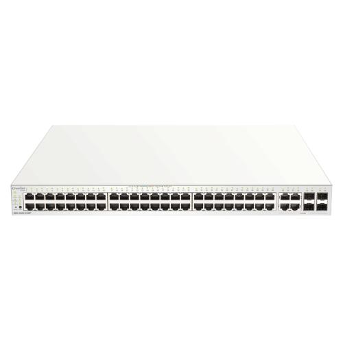 D-LINK DBS-2000-52MP SWITCH GESTITO 48 x 10/100/1000 (PoE+) + 4 x SFP combinato