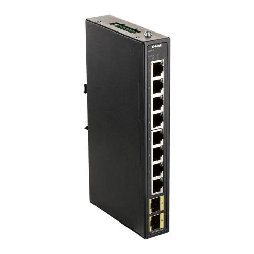 D-LINK DIS-100G-10S SWITCH 8 PORTE NON GESTITO GIGABIT 8 x 10/100/1000 + 2 x 100/1000 SFP