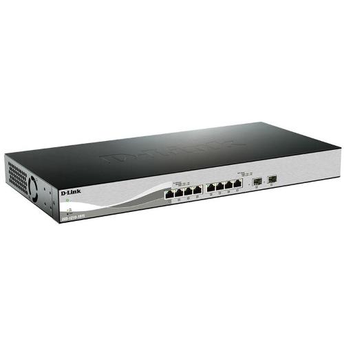 D-LINK DXS-1210-10TS SWITCH GESTITO L2/L3 8 x 10GBase-T + 2 x 10 Gigabit SFP+ MONTABILE SU RACK