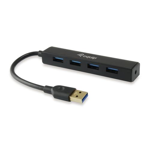EQUIP HUB USB 3.2 4 PORTE BK 4*USB A