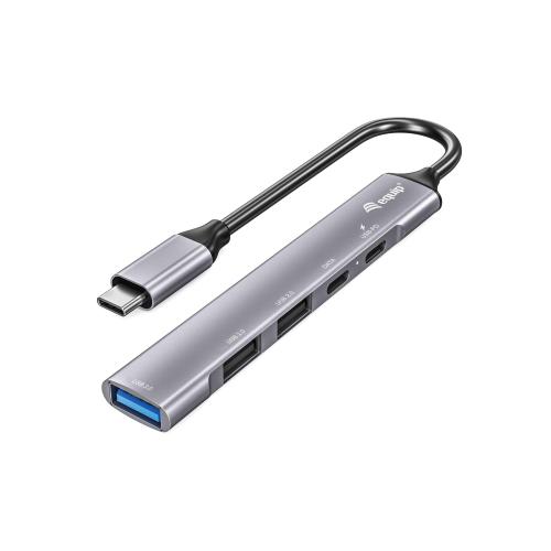 5-PORT USB 3.0/2.0 HUB WITH USB-C 1