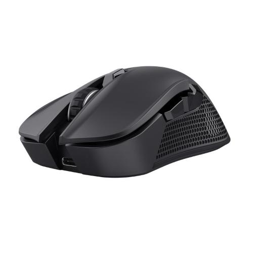 TRUST GXT923 YBAR MOUSE GAMING WIRELESS 2.4GHz PROGRAMMABILE BASSA LATENZA 7.000 DPI REGOLABILI NERO