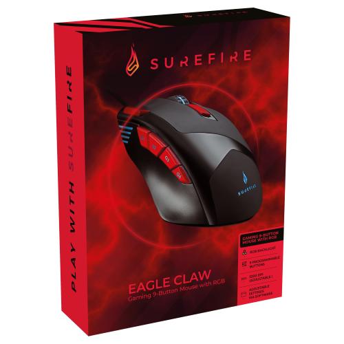 MOUSE EAGLE CLAW GAMING 9-BUTTON