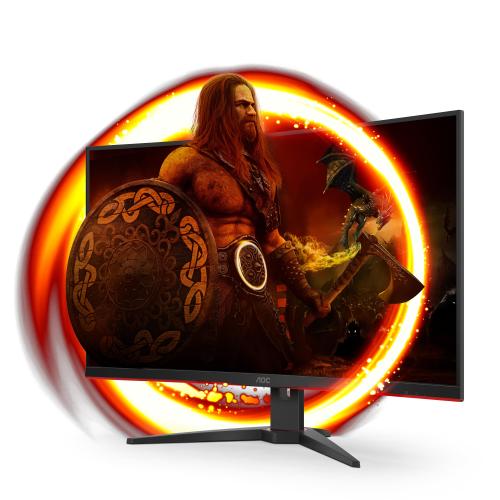 AOC C32G2ZE/BK GAMMING 31.5" W-LED FULL HD1920X1080P CURVO 1 MS 240 HZ HDMI DISPLAYPORT NERO