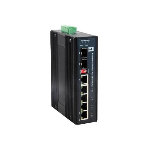 6-PORT GIGABIT POE INDUSTRIAL