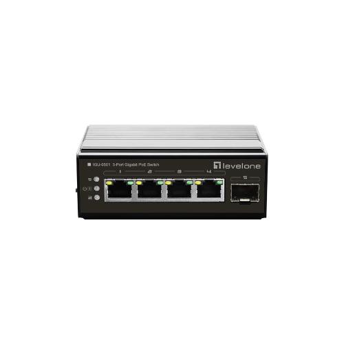 5-PORT GIGABIT P DIN