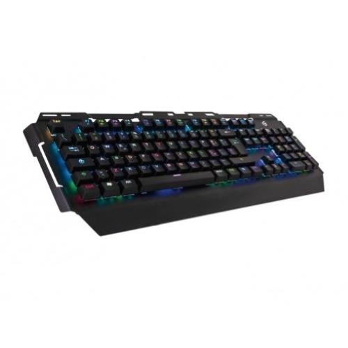 CONCEPTRONIC KRONIC TASTIERA GAMING MECCANICA USB RETROILLUMINAZIONE RGB COLORE NERO