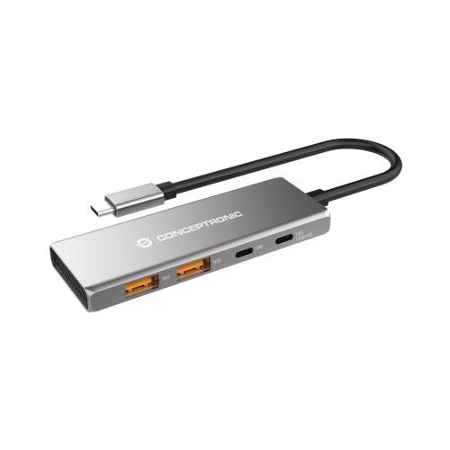 4-PORT USB 3.2 GEN 2 HUB, 10GBPS, U
