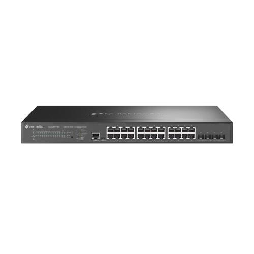 TP-LINK SWITCH 24P GIGABIT POE 4P 10GE SFP