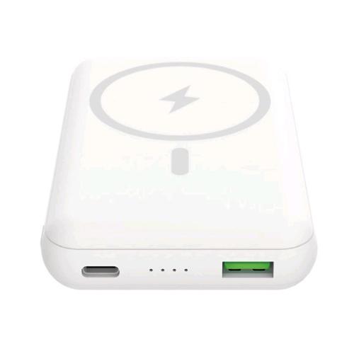 CELLY MAGSAFE WIRELESS POWER BANK 10.000mAh 1 x USB-A 1 x USB-C BIANCO