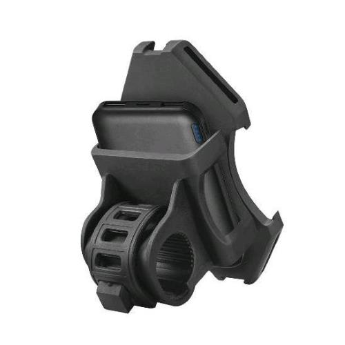 CELLY POWERBIKEBK SUPPORTO PER TELEFONO + POWERBANK 5000 MAH 2xUSB COLORE NERO