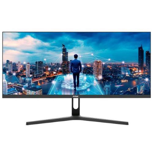 NILOX NXM29UW01 29" LED IPS 2K ULTRAWIDE 2560 x 1080 21:9 280 CD/mw 4ms 75Hz CONTRASTO 1000:1 USB ALTOPARLANTI HDMI DISPLAYPORT NERO