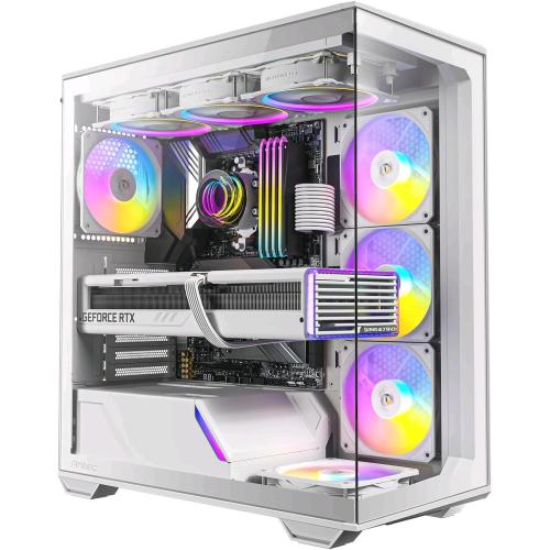 ANTEC C3 WHITE ARGB CASE MIDI TOWER ATX/mATX/ITX 3 VENTOLE ARGB PWM DA 120mm E 1 DA 120mm INCLUSE PANNELLI FRONTALI E LATERALI IN VETRO TEMPERATO SENZA CUCITURE BIANCO
