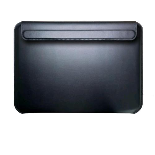 CELLY LEATHER SLEEVE CUSTODIA RIGIDA IN ECO PELLE PER TABLET/NOTEBOOK FINO A 13" NERO