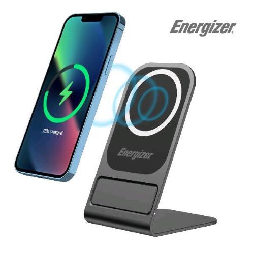 ENERGIZER WIRELESS MAGNETIC/TRAY CHARGER STAND CARICABATTERIE WIRELESS CON ATTACCO MAGNETICO E FUNZIONE STAND CARICA VERTICALMENTE ED ORIZZONTALMENTE