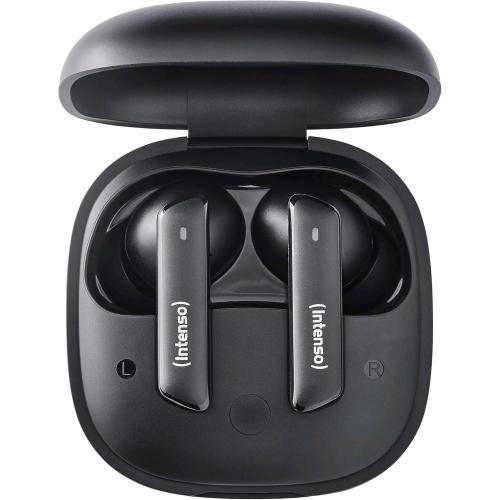 INTENSO BUDS PRO T510HAE CUFFIE AURICOLARI STEREO IN-EAR TRUE WIRELESS BLUETOOTH CON CANCELLAZIONE ATTIVA DEL RUMORE ENC IPX4 CHIAMATE E MUSICA USB-C NERO