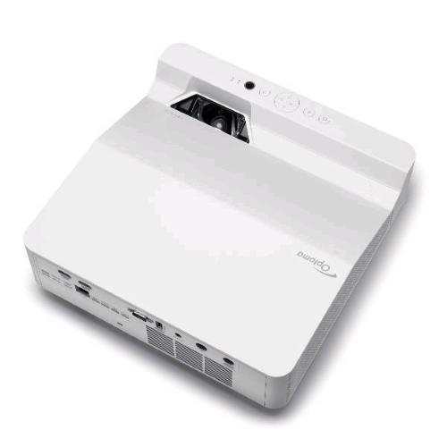 OPTOMA GT3500HDR VIDEOPROIETTORE LASER DURA CORE FULL HD OTTICA ULTRA CORTA COMPATIBILE CON HDR E HLG 3D 2 x HDMI AUDIO 3800 ANSI Lumen