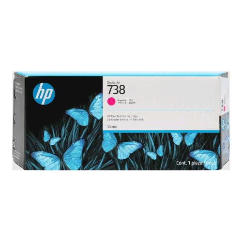 HP 738 CARTUCCIA INCHIOSTRO MAGENTA 300 ML PER DESIGNJET T950
