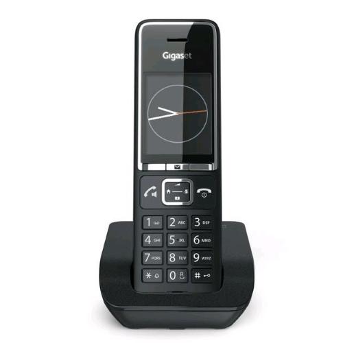 GIGASET COMFORT 550 CORDLESS DECT CON SEGRETERIA TELEFONICA DISPLAY 2.2" A COLORI BLACK