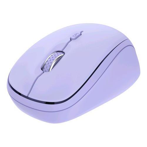 TRUST Yvi+ MOUSE OTTICO MULTI-DEVICE WIRELESS AMBIDESTRO RF 2.4GHz + BLUETOOTH 1.600 DPI PURPLE