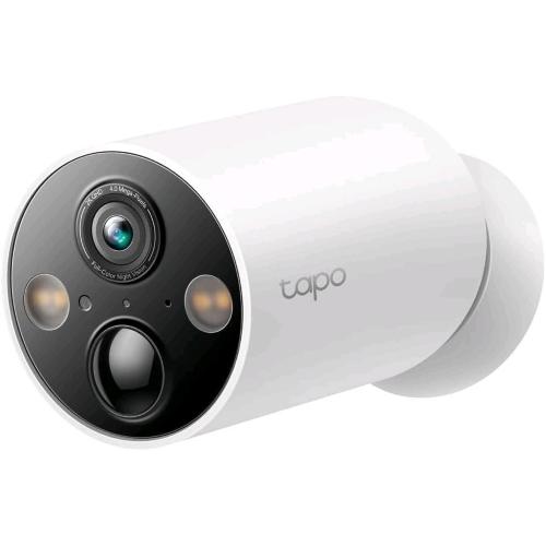 TP-LINK TAPO TC85 TELECAMERA WI-FI 2K QHD 4MPx 2560 x 1440 A BATTERIA RICARICABILE 10.000MaH 2.4GHz FOCALE FISSA AUDIO H.264 VISIONE NOTTURNA 15 MT IP66 BIANCO