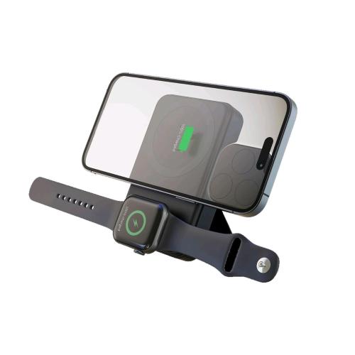 CELLY POWERBANK 10.000MAH MagSafe + APPLE WATCH CHARGER NERO