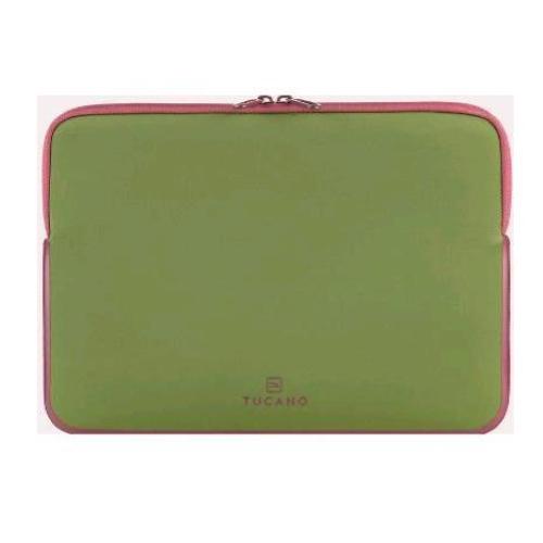 TUCANO ELEMENTS CUSTODIA PER MACBOOK AIR/PRO 13" IN NEOPRENE CON FASCIA ELASTICA INTERNA VERDE