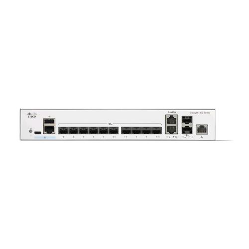 CISCO CATALYST 1300-12XS SWITCH GESTITO L3 - 12 x 10GBase-X + 2 x combo 10 Gigabit SFP+/RJ-45 MONTABILE SU RACK