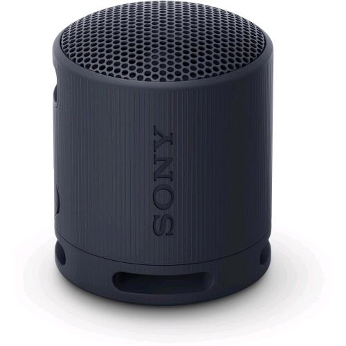SONY SRS-XB100 SPEAKER WIRELESS BLUETOOTH PORTATILE IP67 RESISTENTE ACQUA E POLVERE BATTERIA DA 16 ORE CINTURINO VERSATILE CHIAMATE IN VIVAVOCE NERO