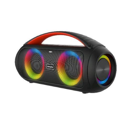 ENERGIZER BTS258 PARTY SPEAKER CASSA PORTATILE RGB BLUETOOTH 5.3 16 W CON MICROFONO RADIO E POWERBANK INCORPORATA NERO
