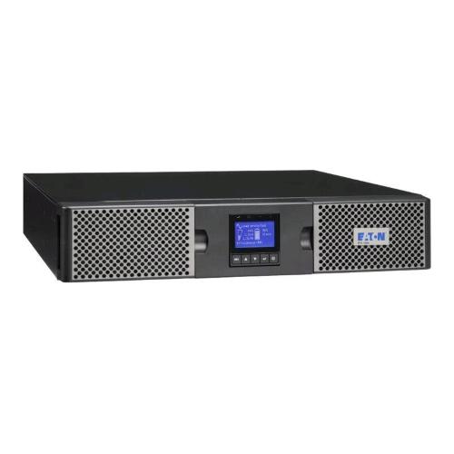 EATON UPS 9PX 1000I RT2U NETPACK CHASSIS RACK 2U POTENZA 1.000W/1.000VA DOPPIA CONVERSIONE ON LINE AUTONOMIA A PIENO CARICO 16 MIN