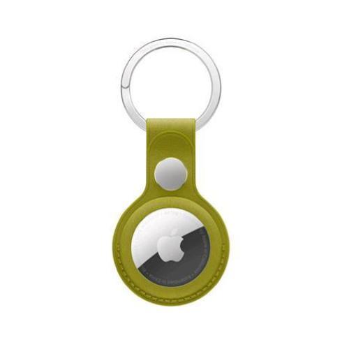 APPLE AirTag FINEWOVEN KEY RING PORTACHIAVI VERDE CHARTREUSE