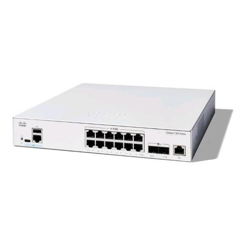 CISCO CATALYST 1300-12XT-2X SWITCH GESTITO L3 - 12 x 10GBase-T + 2 x 10 Gigabit SFP+ MONTABILE SU RACK
