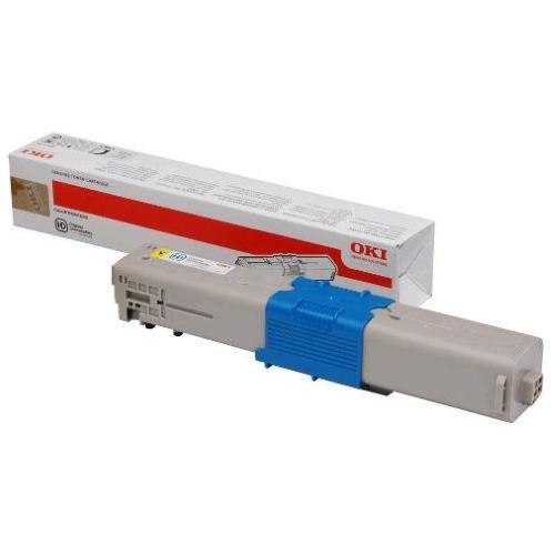 OKI 46490401 TONER GIALLO PER C532 / MC573 1.500 PAGINE