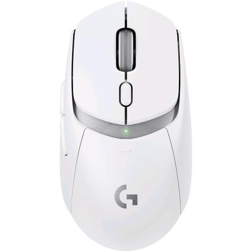 LOGITECH G309 LIGHTSPEED MOUSE GAMING MANO DESTRA WIRELESS RF + BLUETOOTH SENSORE OTTICO HERO 25.000 DPI BIANCO