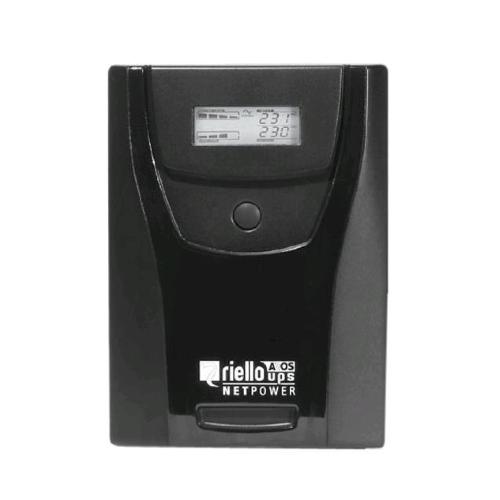 RIELLO NETPOWER 1500 1500Va 900W USB E RS232 COLORE BLACK