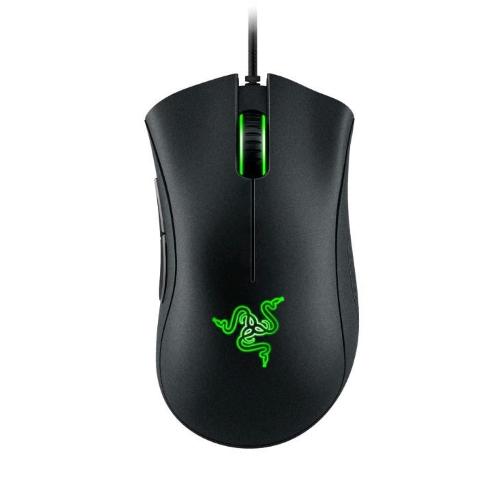 RAZER DEATHADDER ESSENTIAL MOUSE GAMING MANO DESTRA USB TIPO A OTTICO 6.400 DPI 5 TASTI NERO VERDE