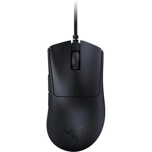 RAZER DEATHADDER V3 MOUSE ERGONOMICO PER E-SPORT (DESIGN LEGGERO DA 59G FORMA ERGONOMICA SENSORE OTTICO 30K INTERRUTTORI OTTICI DEL MOUSE GEN-3 TECNOLOGIA HYPERPOLLING 8000Hz) NERO