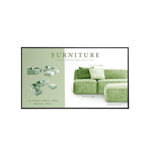 49 LED IPS, 3840X2160, 16:9, 500 NIT