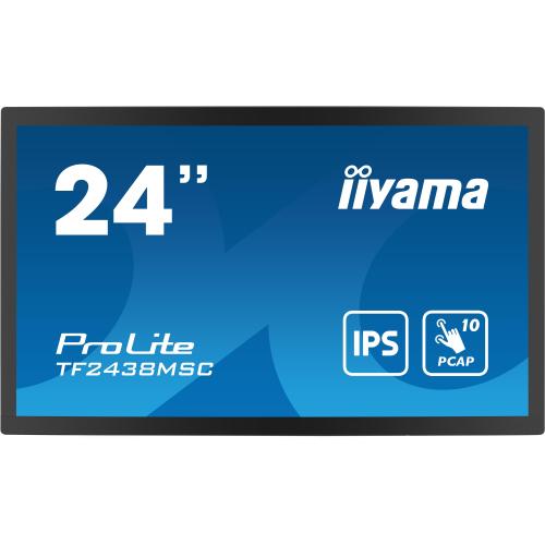 23,8 10P Touch 1920x1080, IPS DP HDMI 525cd/m²