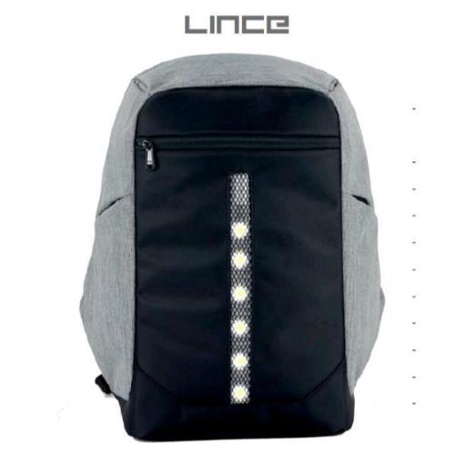 LINK ZAINO SPORTIVO PER NOTEBOOK 15.6" CON CERNIERE ANTIFURTO E LUCI LED INTEGRATE