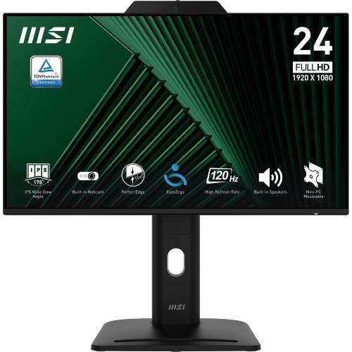 MSI MICROSTAR MON 23,8IPS FHD BK MM PVT DOCK WEB MSI PRO MP242PMG 1MS 120HZ WEBCAM