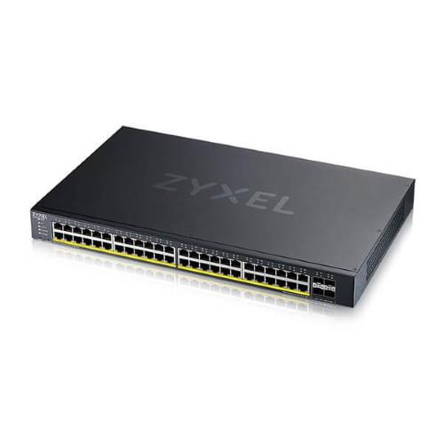 ZYXEL XGS1935-52HP-EU0101F SWITCH GESTITO L3 - 48 x 10/100/1000 (PoE) + 4 x 10 Gigabit SFP+ (uplink) PoE+ (375 W) MONTABILE SU RACK