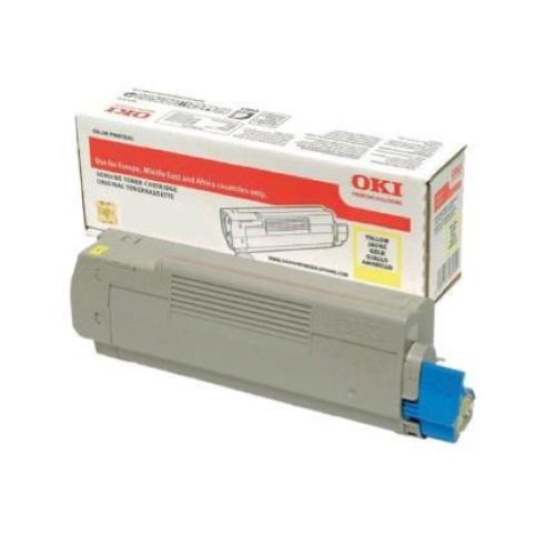 OKI 46471101 TONER GIALLO PER C823 / 833 / 843 7.000 PAGINE
